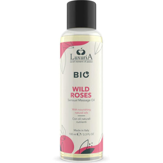 INTIMATELINE LUXURIA - BIO ACEITE MASAJE WILD ROSES 100 ML - Optelum
