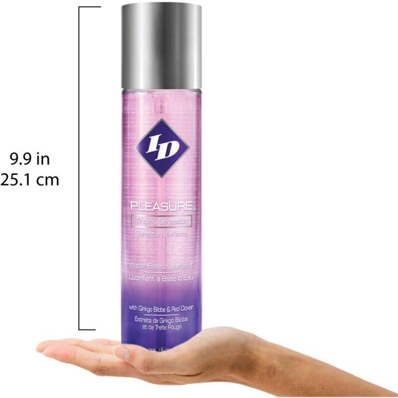 ID PLEASURE - LUBRICANTE BASE AGUA TINGING SENSATION 500 ML - Optelum