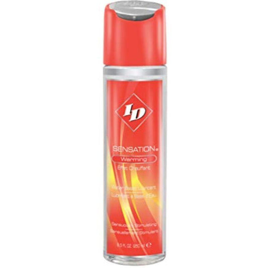 ID SENSATION - LUBRICANTE BASE AGUA EFECTO CALOR 250 ML - Optelum