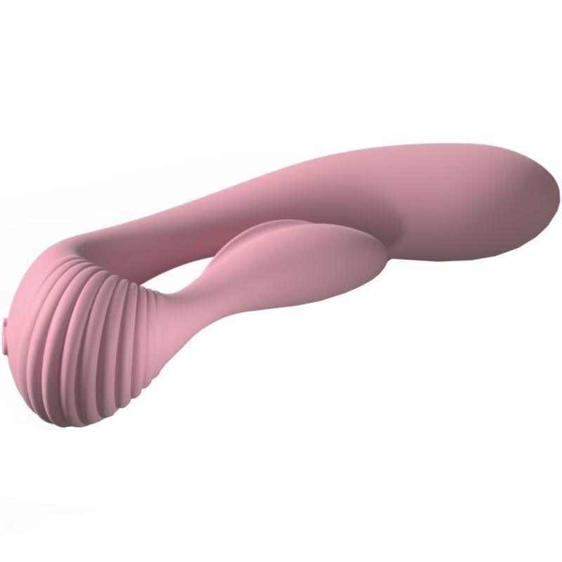 ADRIEN LASTIC - G-WAVE VIBRADOR DUAL RABBIT ROSA - Optelum