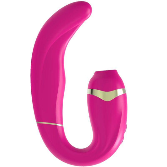 ADRIEN LASTIC - MY·G SUCCIONADOR CLITORIS Y ESTIMULADOR G-SPOT ROSA - Optelum