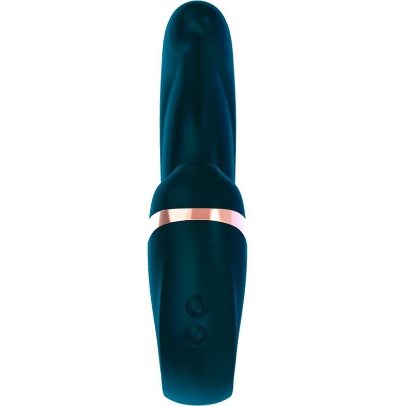 ADRIEN LASTIC - MY·G SUCCIONADOR CLITORIS Y ESTIMULADOR G-SPOT VERDE OSCURO - Optelum