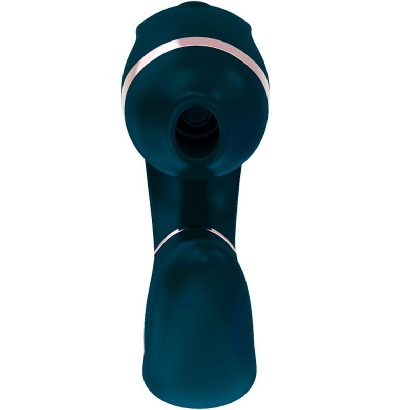 ADRIEN LASTIC - MY·G SUCCIONADOR CLITORIS Y ESTIMULADOR G-SPOT VERDE OSCURO - Optelum