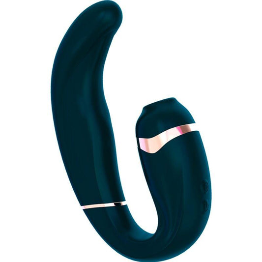ADRIEN LASTIC - MY·G SUCCIONADOR CLITORIS Y ESTIMULADOR G-SPOT VERDE OSCURO - Optelum