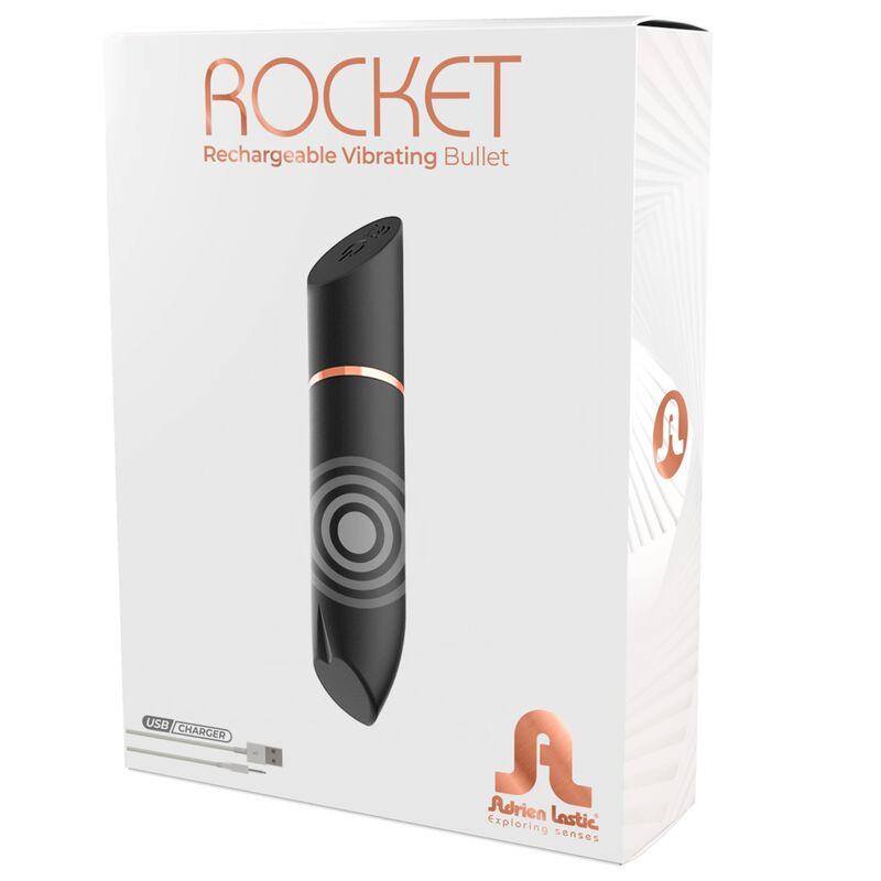 ADRIEN LASTIC - ROCKET BALA RECARGABLE NEGRO - Optelum