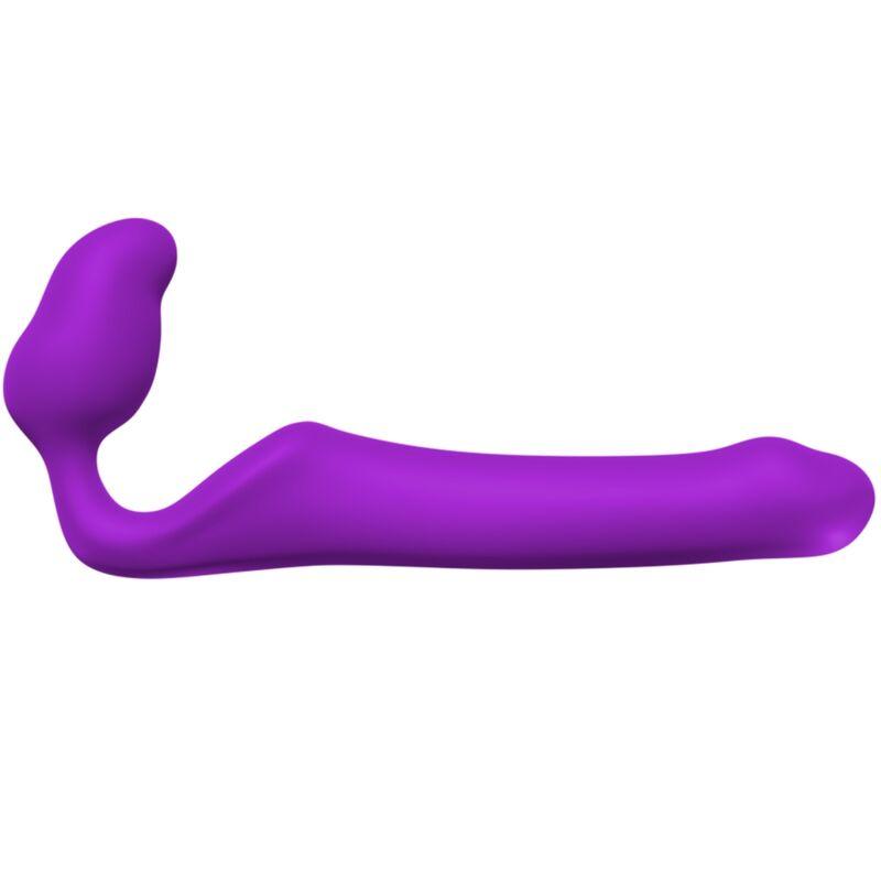 ADRIEN LASTIC - QUEENS STRAP-ON FLEXIBLE VIOLETA TALLA M - Optelum