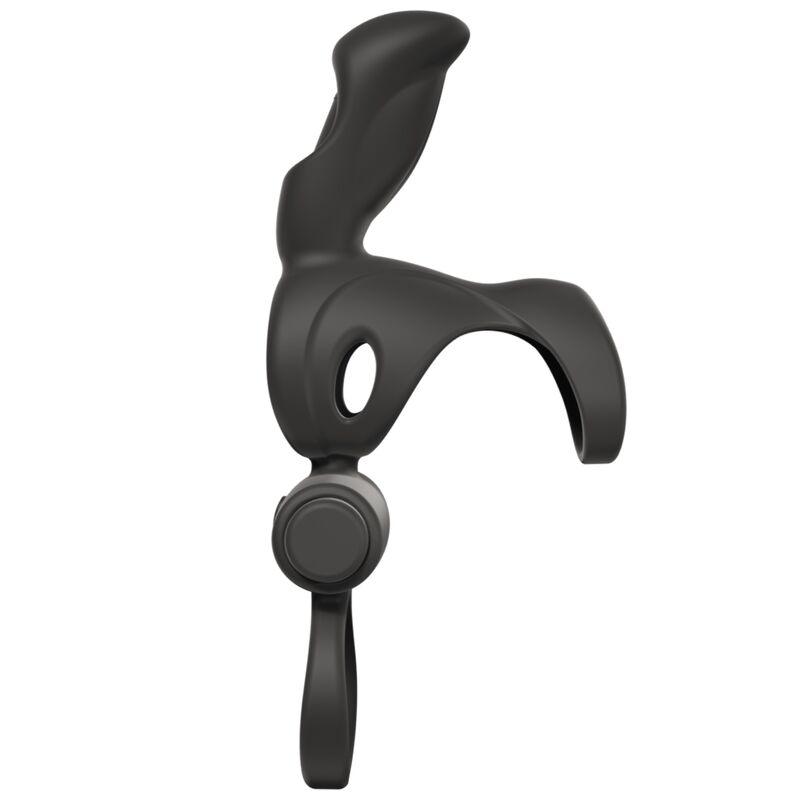 ADRIEN LASTIC - SPARTACUS ANILLO & FUNDA DE PENE CON VIBRADOR - Optelum