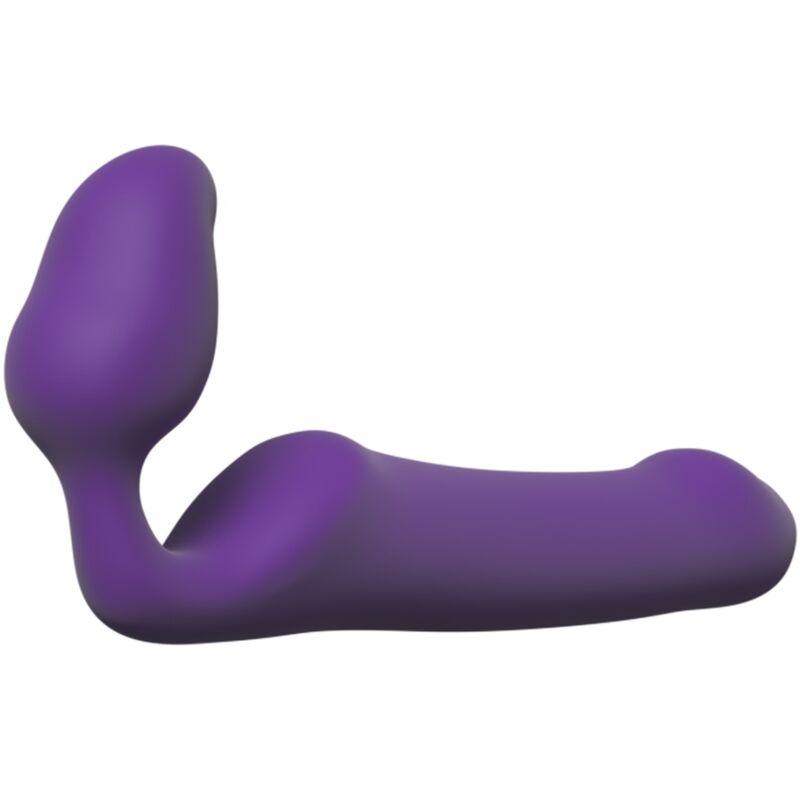 ADRIEN LASTIC - QUEENS STRAP-ON FLEXIBLE VIOLETA TALLA L - Optelum