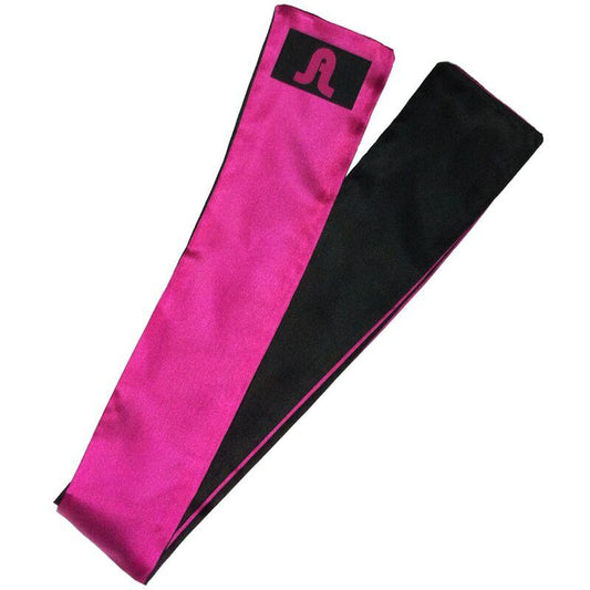 ADRIEN LASTIC - VENDA SATIN REVERSIBLE ROSA/NEGRO - Optelum