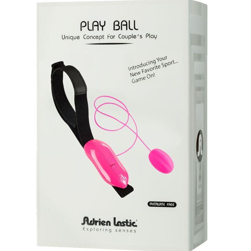 ADRIEN LASTIC - PLAY BALL MINI HUEVO VIBRADOR PARA PAREJAS ROSA - Optelum