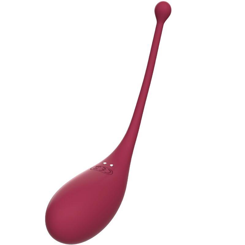 ADRIEN LASTIC - INSPIRATION SUCCIONADOR CLITORIS + HUEVO VIBRADOR ROJO - APP GRATUITA - Optelum