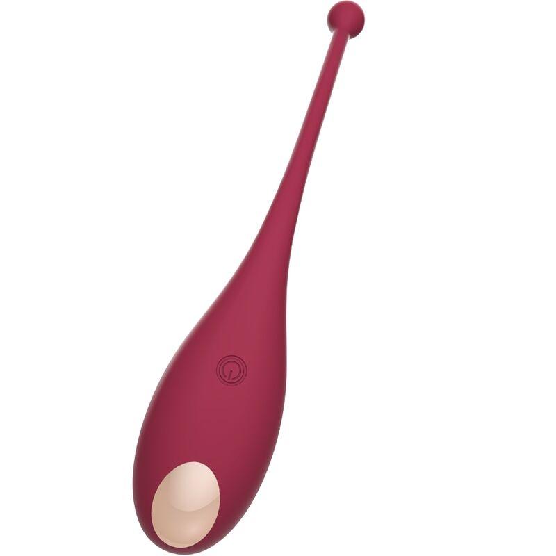 ADRIEN LASTIC - INSPIRATION SUCCIONADOR CLITORIS + HUEVO VIBRADOR ROJO - APP GRATUITA - Optelum