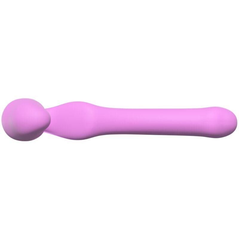 ADRIEN LASTIC - QUEENS STRAP-ON FLEXIBLE ROSA TALLA S - Optelum