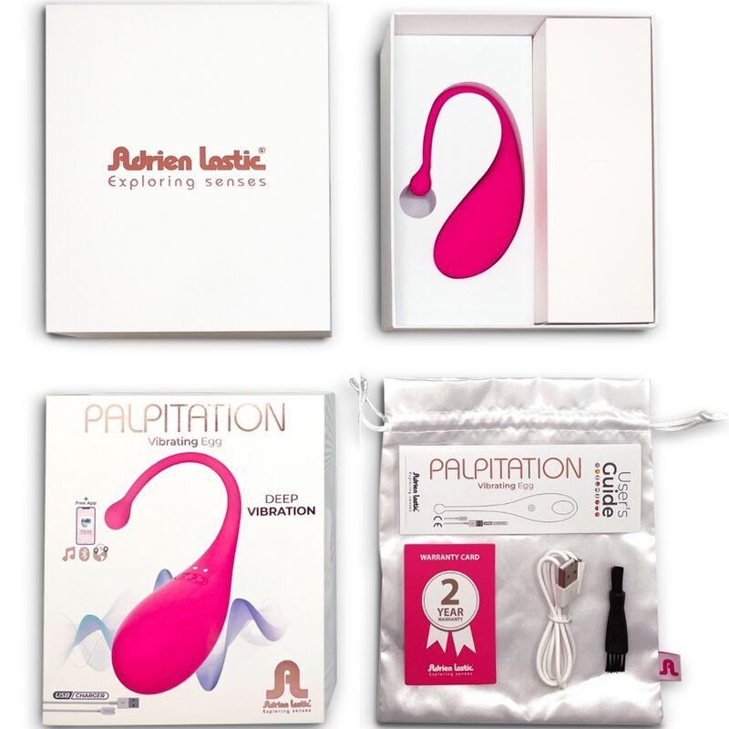 ADRIEN LASTIC - PALPITATION HUEVO VIBRADOR VERDE + APP - Optelum