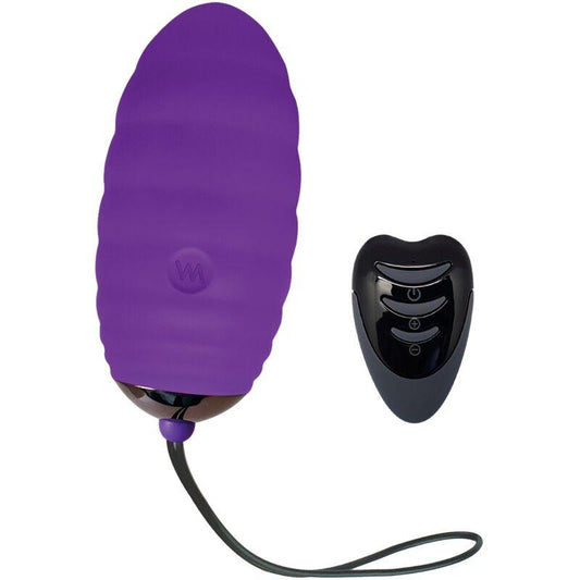 ADRIEN LASTIC - OCEAN BREEZE 2.0 HUEVO VIBRADOR RECARGABLE CONTROL REMOTO VIOLETA - Optelum