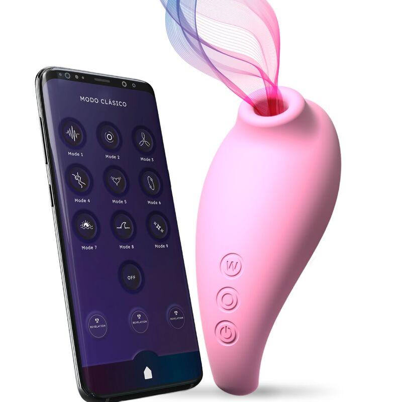 ADRIEN LASTIC - REVELATION SUCCIONADOR CLITORIS ROSA - APP GRATUITA - Optelum