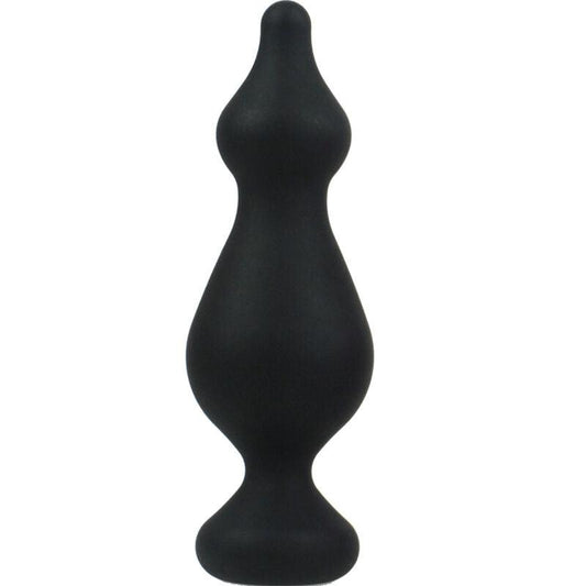 ADRIEN LASTIC - AMUSE PLUG ANAL SILICONA NEGRO TALLA L - Optelum