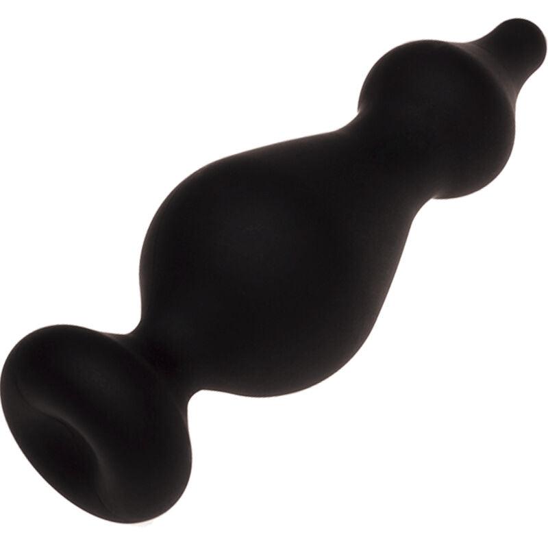 ADRIEN LASTIC - AMUSE PLUG ANAL SILICONA NEGRO TALLA L - Optelum