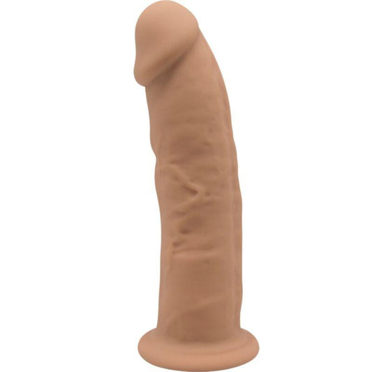 SILEXD - MODELO 2 PENE REALISTICO SILICONA PREMIUM SILEXPAN CARAMELO 15.4 CM - Optelum