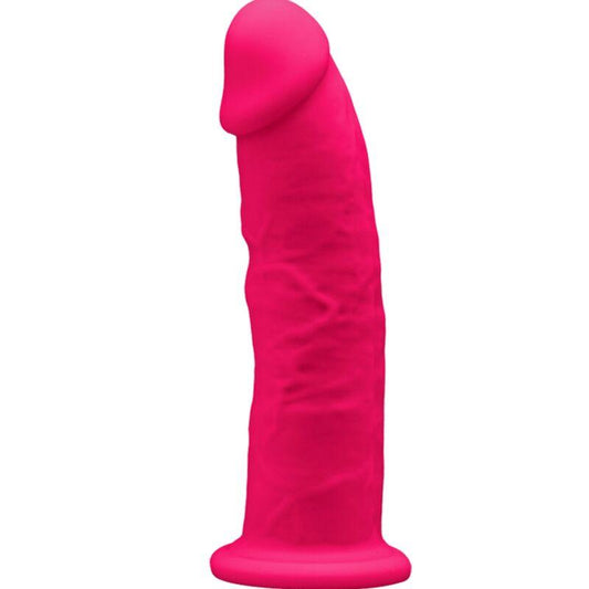 SILEXD - MODELO 2 PENE REALISTICO SILICONA PREMIUM SILEXPAN FUCSIA 15 CM - Optelum