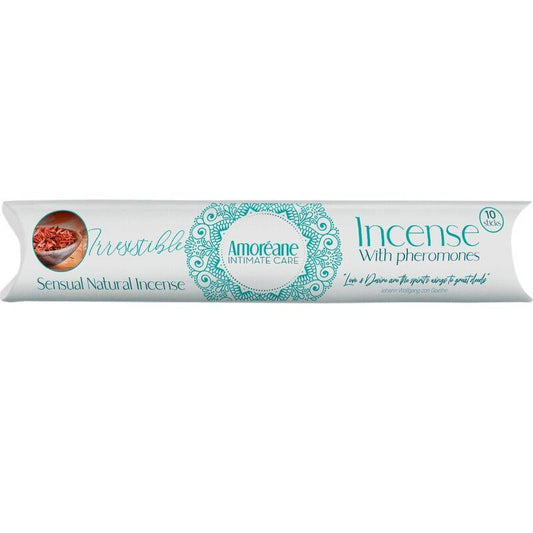 AMOREANE - IRRESISTIBLE INCIENSO CON FEROMONAS AROMA AMADERADO - Optelum