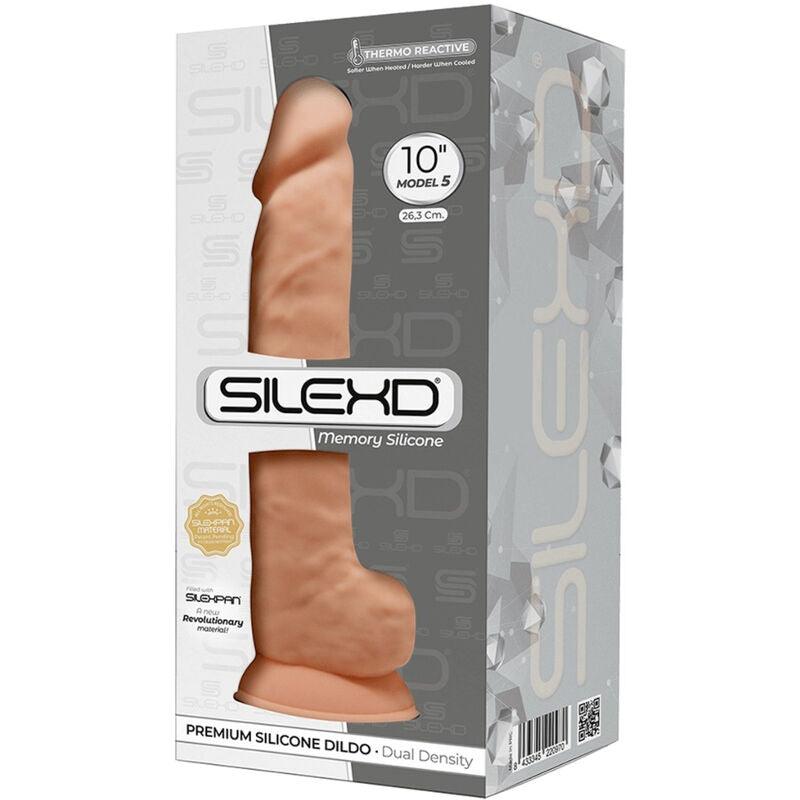 SILEXD - MODELO 1 PENE REALISTICO SILICONA PREMIUM SILEXPAN 26.6 CM - Optelum