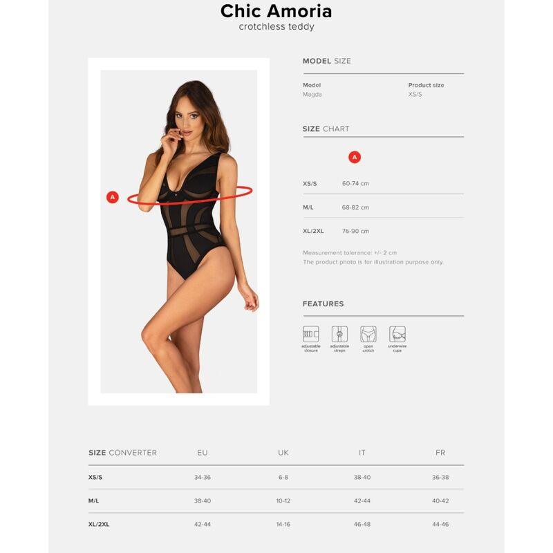 OBSESSIVE - CHIC AMORIA TEDDY XS/S - Optelum