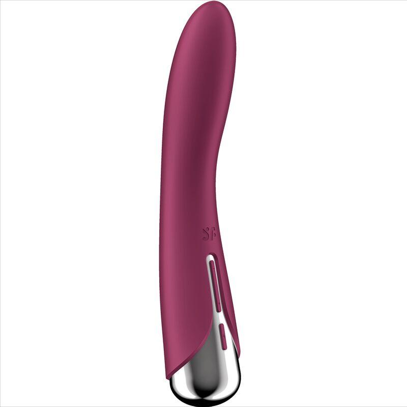 SATISFYER - SPINNING VIBE 1 VIBRADOR ROTADOR G-SPOT BEIGE - Optelum