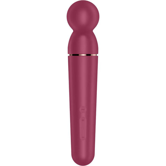 SATISFYER - PLANET WAND-ER MASAJEADOR VIBRADOR BERRY - Optelum