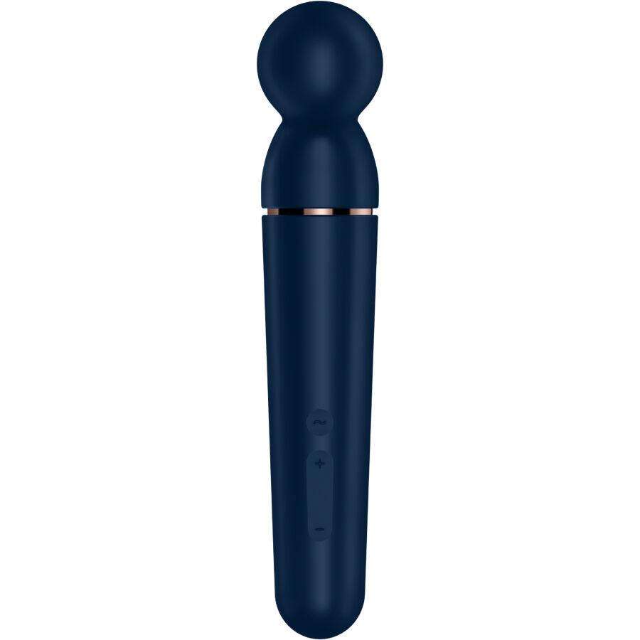 SATISFYER - PLANET WAND-ER MASAJEADOR VIBRADOR BERRY - Optelum