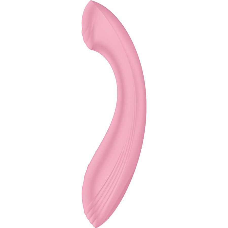 SATISFYER - G-FORCE ESTIMULADOR VIBRADOR PUNTO G ROSA - Optelum