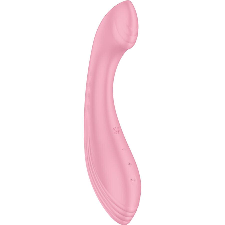 SATISFYER - G-FORCE ESTIMULADOR VIBRADOR PUNTO G ROSA - Optelum