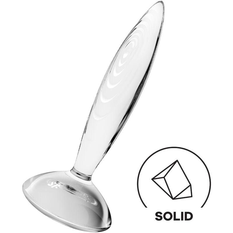 SATISFYER - SPARKLING CRISTAL PLUG ANAL - Optelum