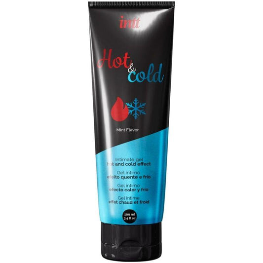 INTT LUBRICANTS - LUBRICANTE ÍNTIMO BASE AGUA EFECTO FRIO Y CALOR - Optelum
