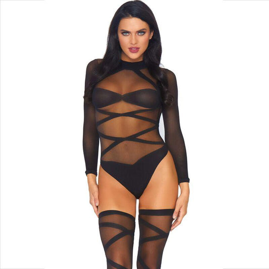 LEG AVENUE - SET 2 PIEZAS BODY + MEDIAS - Optelum
