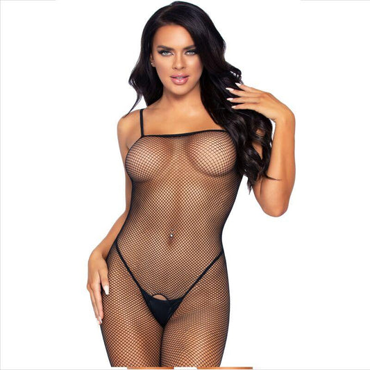 LEG AVENUE - BODYSTOCKING RED CON ABERTURA - Optelum