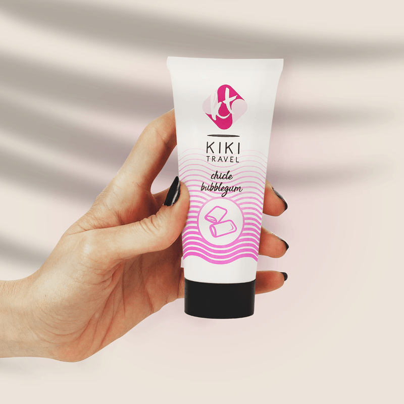 KIKÍ TRAVEL - LUBRICANTE SABOR A CHICLE 50 ML - Optelum