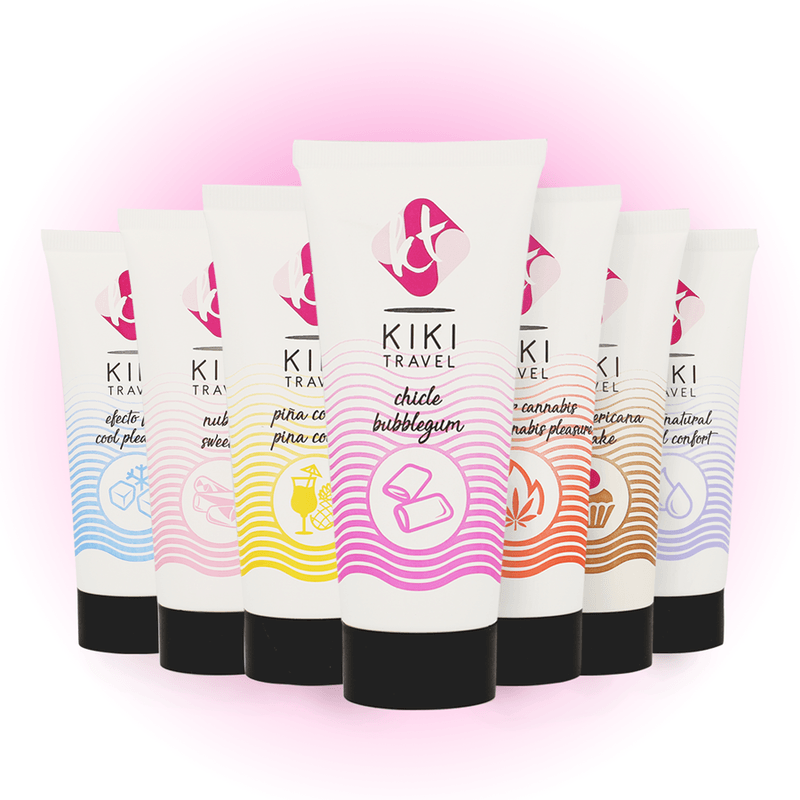 KIKÍ TRAVEL - LUBRICANTE SABOR A CHICLE 50 ML - Optelum