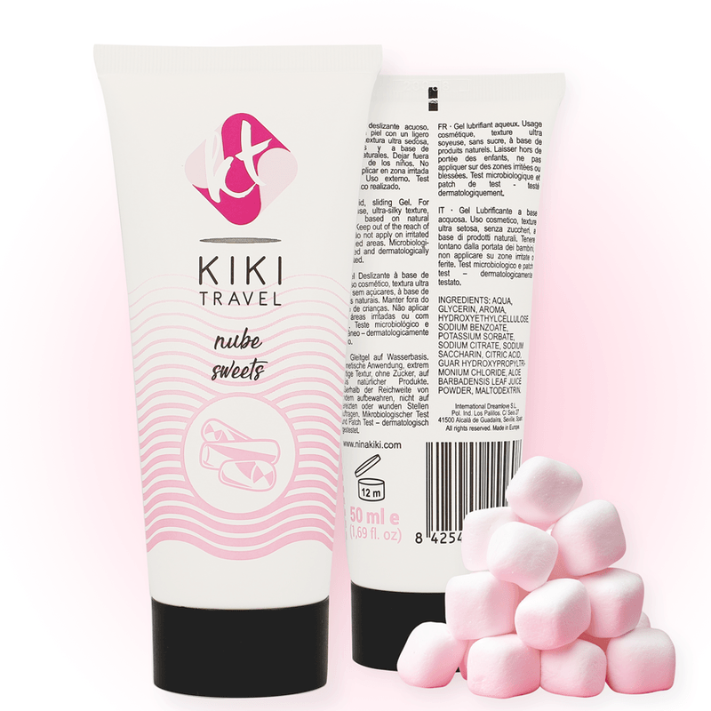 KIKÍ TRAVEL - LUBRICANTE SABOR A NUBE 50 ML - Optelum