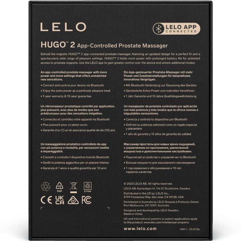 LELO - HUGO 2 MASAJEADOR DE PROSTATA VERDE - Optelum