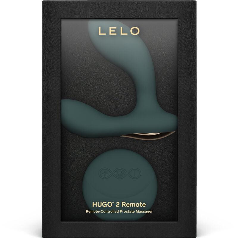 LELO - HUGO 2 MASAJEADOR DE PROSTATA CONTROL REMOTO VERDE - Optelum