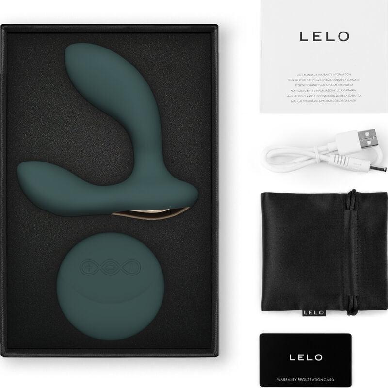 LELO - HUGO 2 MASAJEADOR DE PROSTATA CONTROL REMOTO VERDE - Optelum