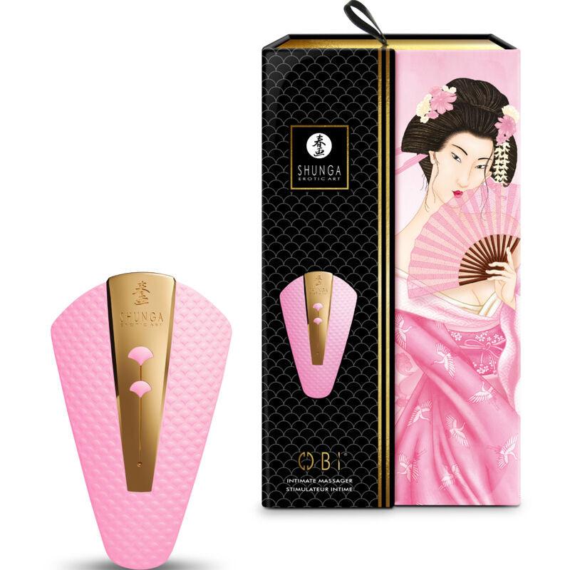 SHUNGA - OBI MASAJEADOR INTIMO ROSA - Optelum