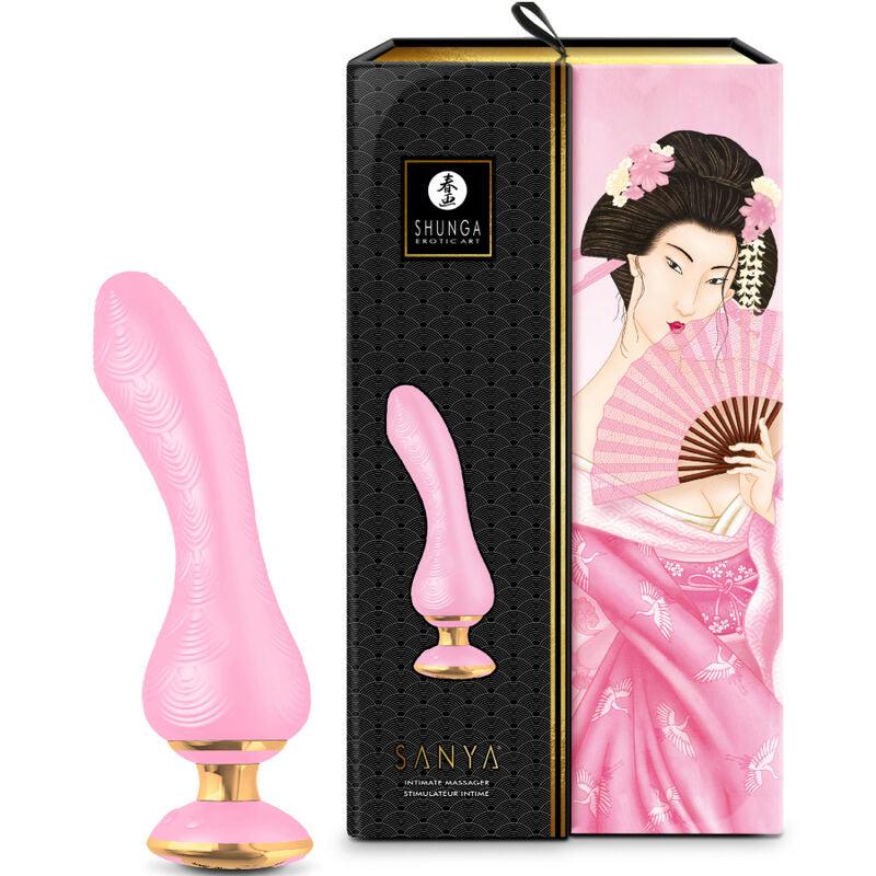 SHUNGA - SANYA MASAJEADOR INTIMO ROSA - Optelum