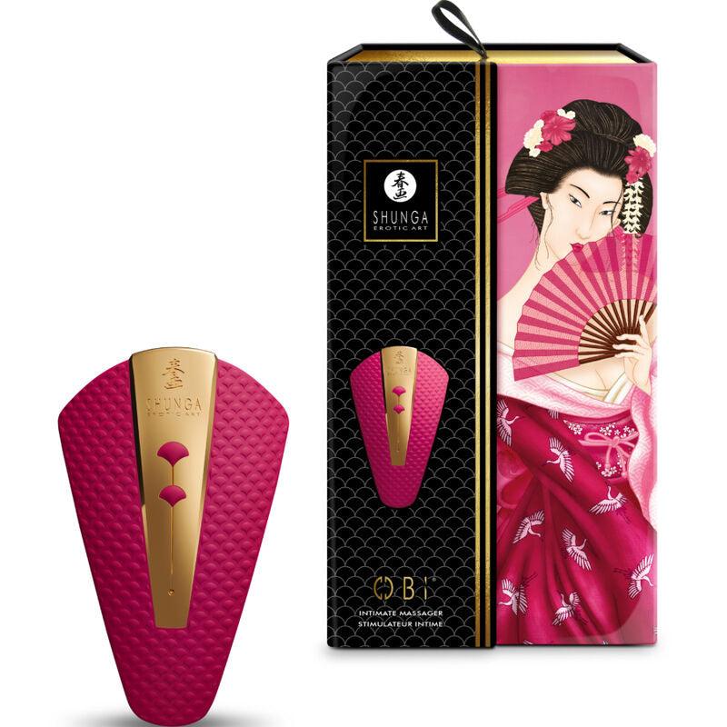 SHUNGA - OBI MASAJEADOR INTIMO ROSA - Optelum