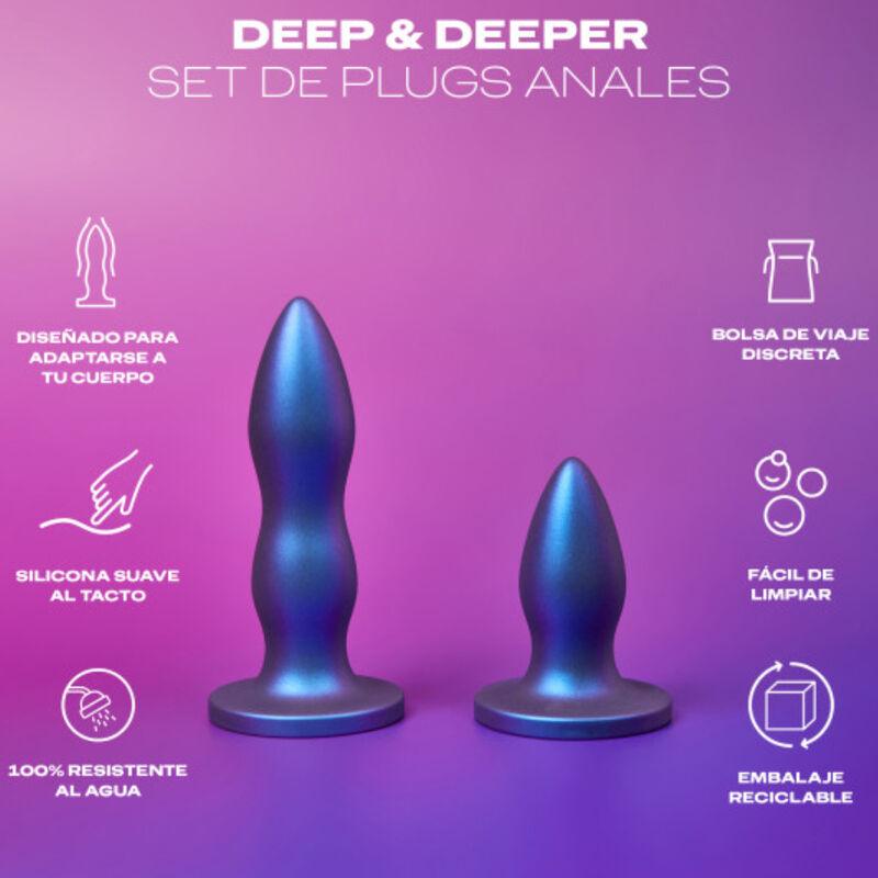 DUREX - TOY SET PLUG ANAL DEEP & DEEPER - Optelum