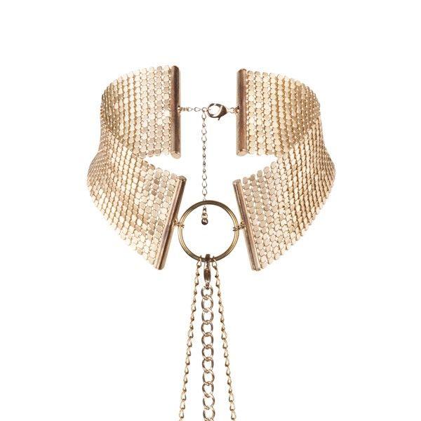 BIJOUX - DÉSIR MÉTALLIQUE COLLAR METLICO DORADO - Optelum