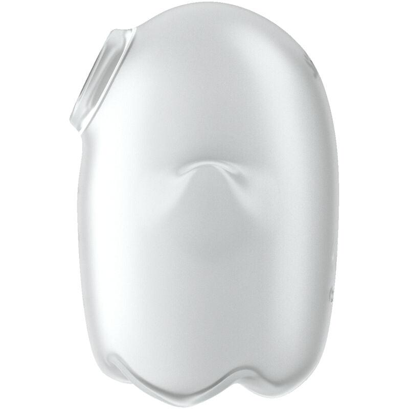 SATISFYER - GLOWING GHOST AIR PULSE & VIBRADOR AMARILLO - Optelum