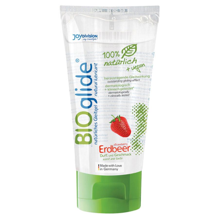 JOYDIVISION BIOGLIDE - LUBRICANTE SABOR FRESA 80 ML - Optelum