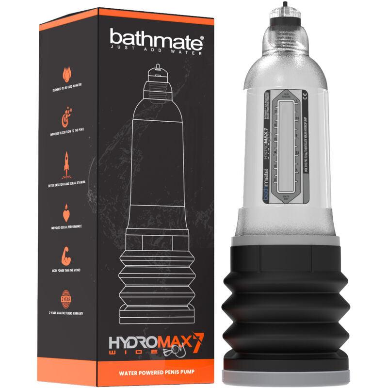 BATHMATE - HYDROMAX 7 WIDE BOY X30 TRANSPARENTE - Optelum